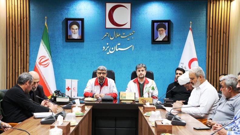 دیدار رئیس سازمان داوطلبان هلال احمر کشور با گروههای جهادی یزد؛ تاکید بر همافزایی در حوادث و خدمات داوطلبانه