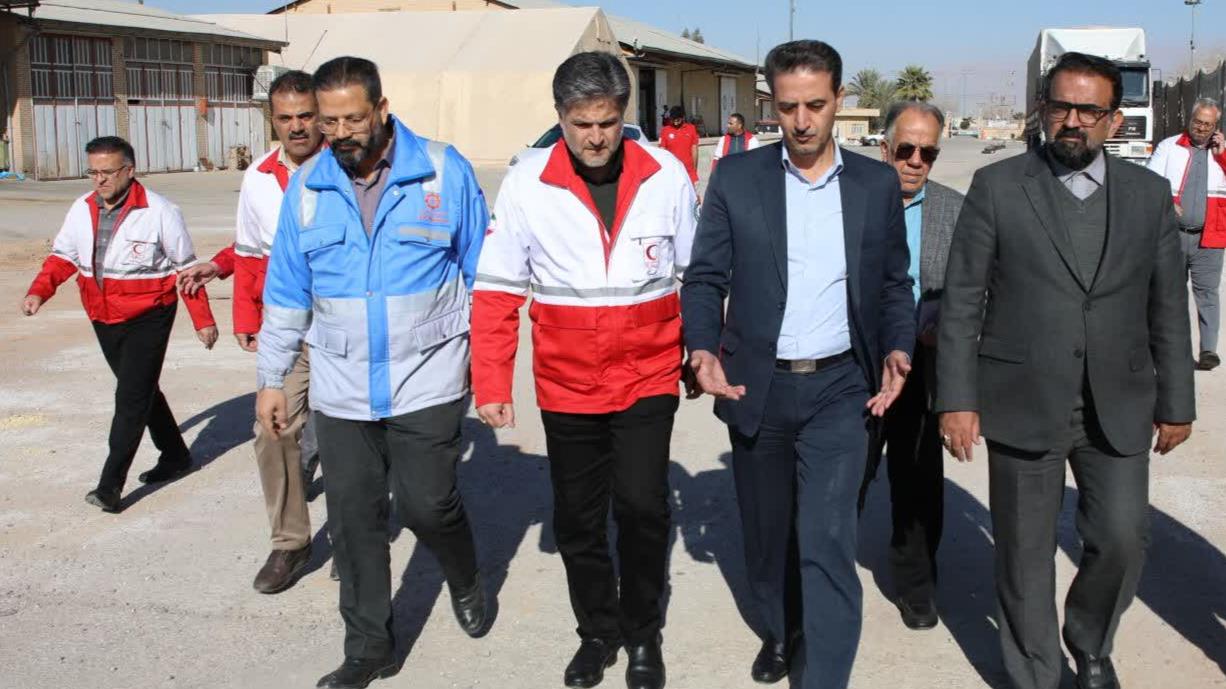 بازدید معاون عمرانی استاندار یزد از پایگاههای عملیاتی و پشتیبانی امداد و نجات هلالاحمر و تأکید بر رفع چالشها و تقویت توان عملیاتی استان