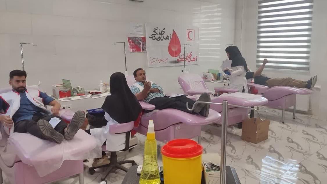 اهدا ۸۲ هزار و ۸۰۰ سیسی خون توسط داوطلبان هلالاحمر یزد در طرح حمایت ماندگار